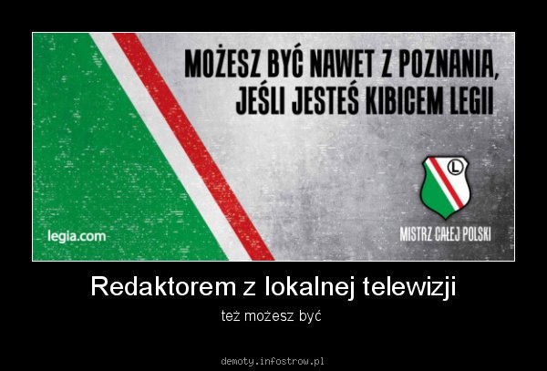 Redaktorem z lokalnej telewizji