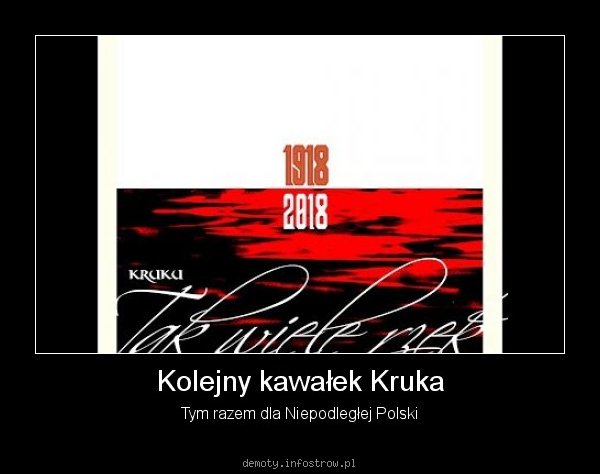 Kolejny kawałek Kruka